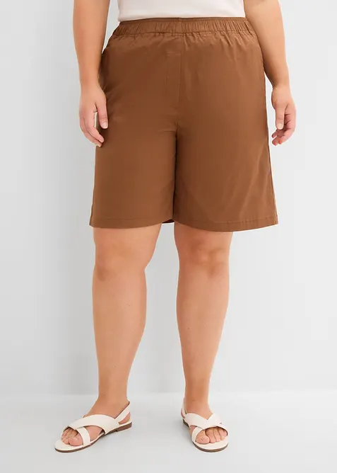 Short taille extensible en coton, bonprix