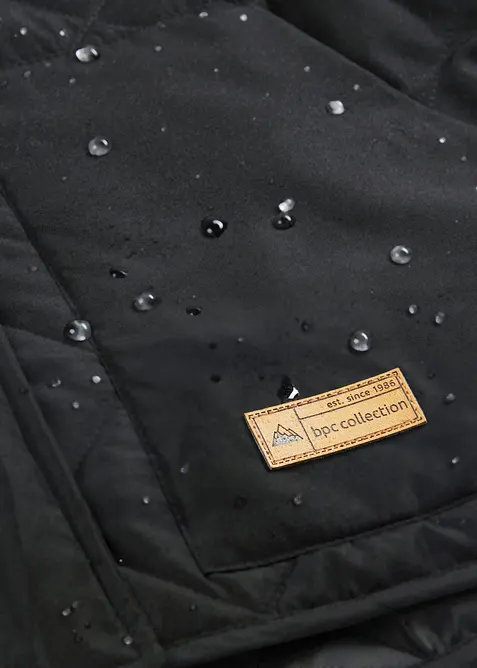 Veste sans manches matelass&eacute;e oversize, d&eacute;perlant, bonprix