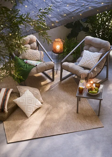 Salon de jardin (3 pi&egrave;ces), bonprix