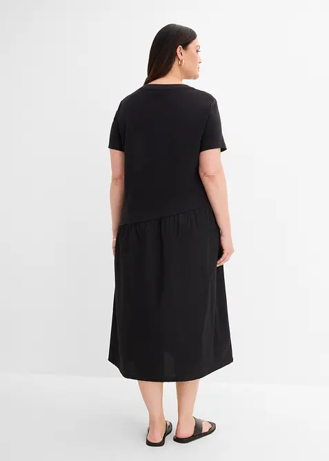 Robe bi-mati&egrave;re, bonprix