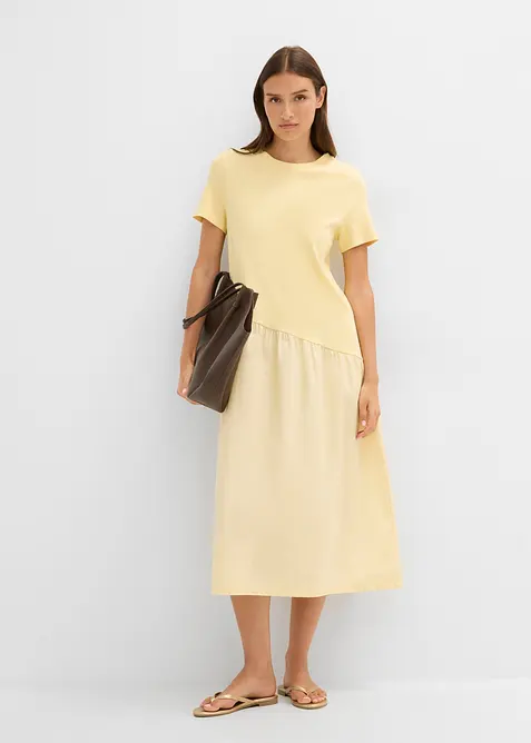 Robe bi-mati&egrave;re, bonprix