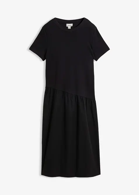 Robe bi-mati&egrave;re, bonprix