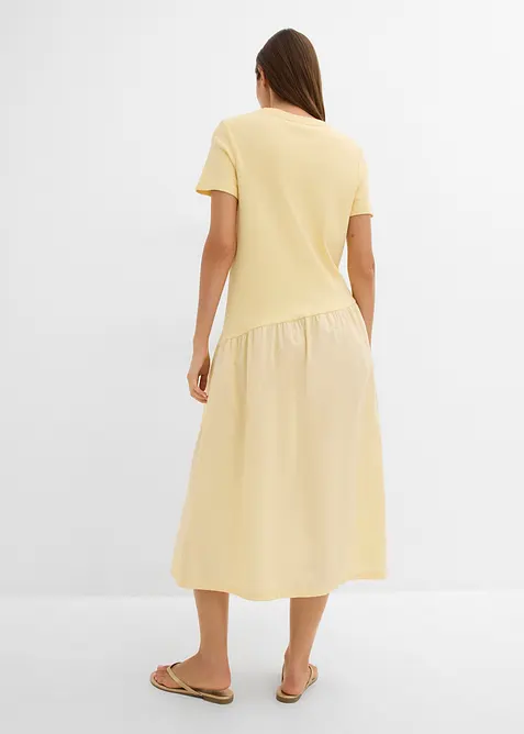 Robe bi-mati&egrave;re, bonprix
