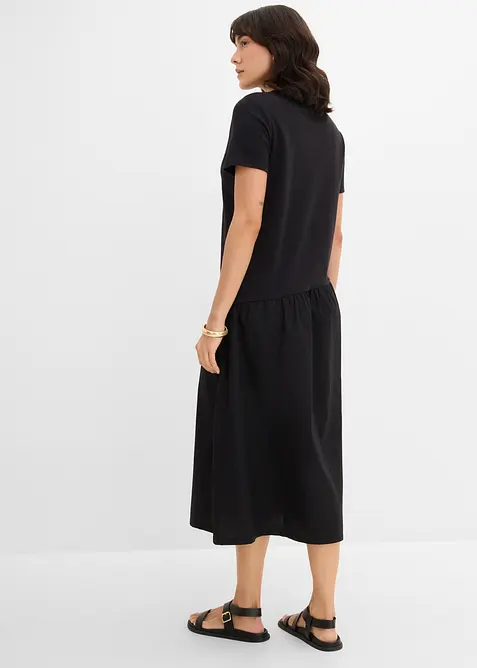 Robe bi-mati&egrave;re, bonprix