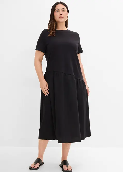 Robe bi-mati&egrave;re, bonprix