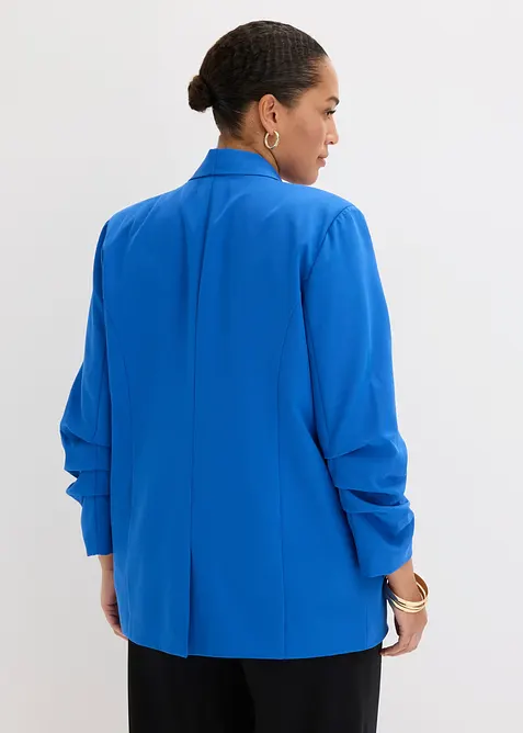 Blazer &agrave; manches fronc&eacute;es, bonprix