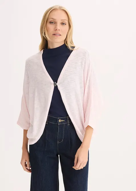 Feinstrickjacke aus reiner Baumwolle, bonprix