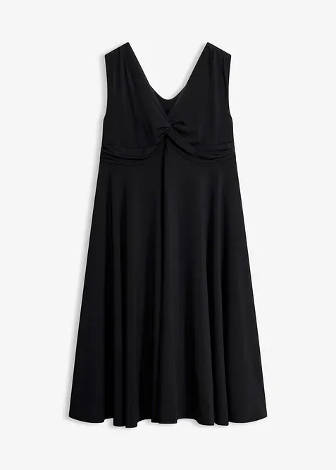 Shirtkleid mit V-Ausschnitt, bonprix