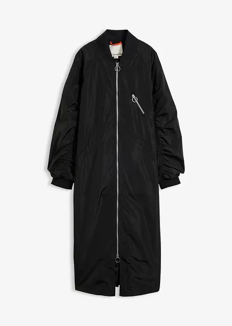 Blouson-Mantel mit Strickkragen, bonprix