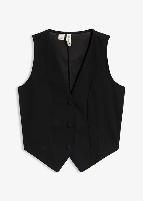 Anzugweste aus fester Interlock-Qualit&auml;t, bonprix
