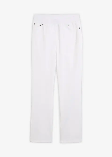 Tregging en twill de coton extensible, bonprix