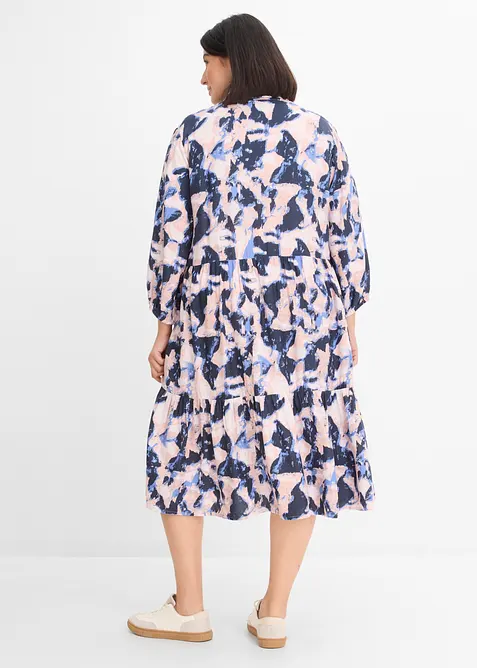 Tunika-Kleid aus flie&szlig;ender Viskose, bonprix