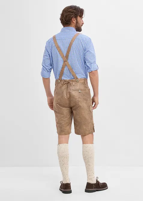 Trachtenhose aus Lederimitat, bonprix