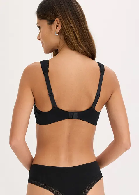 Minimizer T-Shirt-BH mit B&uuml;gel mit Bio-Baumwolle (2er Pack), bonprix