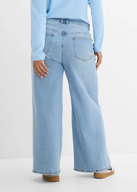 Jean large taille mi-haute, bonprix