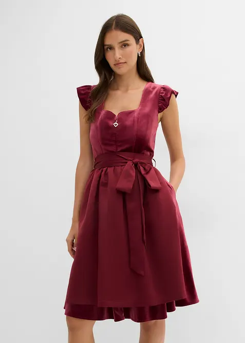 Dirndl avec tablier (ens. 2 pces), bonprix