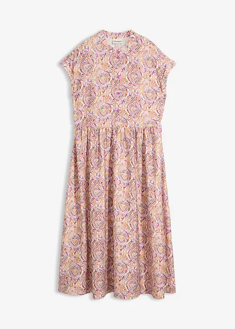 Midikleid aus Viskose-Mix, bonprix