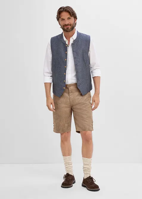 Trachtenhose aus Lederimitat, bonprix