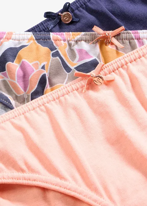 Slip mit Baumwolle (5er Pack), bonprix