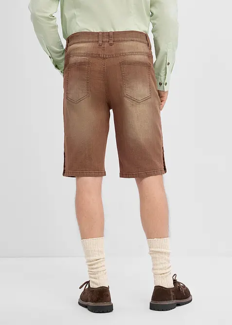 Jeans-Trachtenhose mit Vintage-Waschung, Regular Fit, bonprix