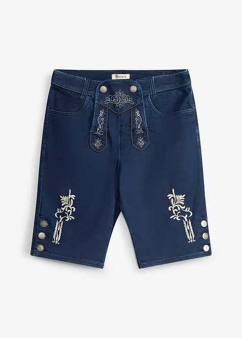 Trachtenhose aus Sweatdenim mit Komfortbund, bonprix