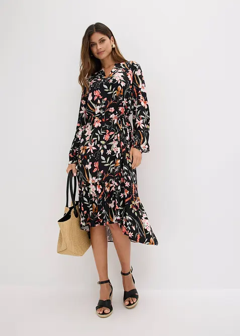 Midikleid aus Viskose, bonprix