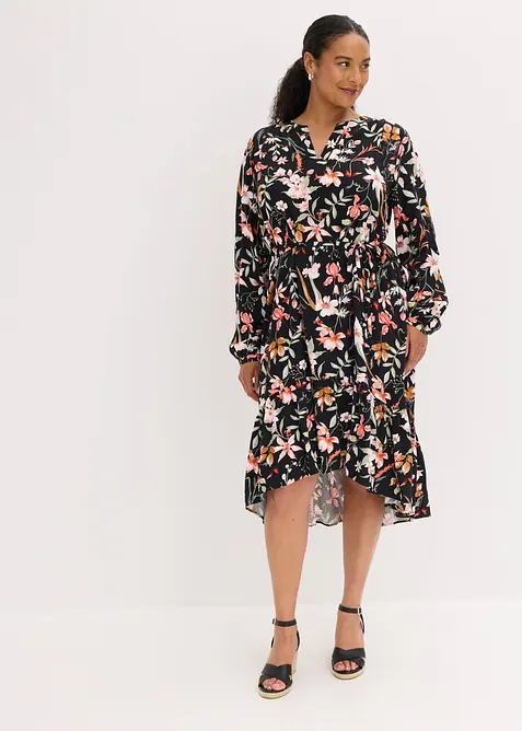 Midikleid aus Viskose, bonprix