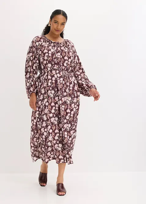 Maxikleid mit Bindeband, bonprix