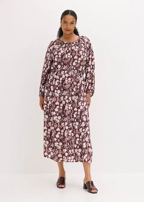 Maxikleid mit Bindeband, bonprix