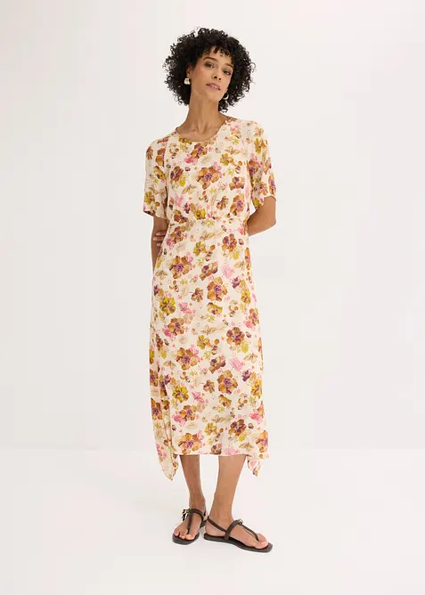 Robe &agrave; base asym&eacute;trique, bonprix