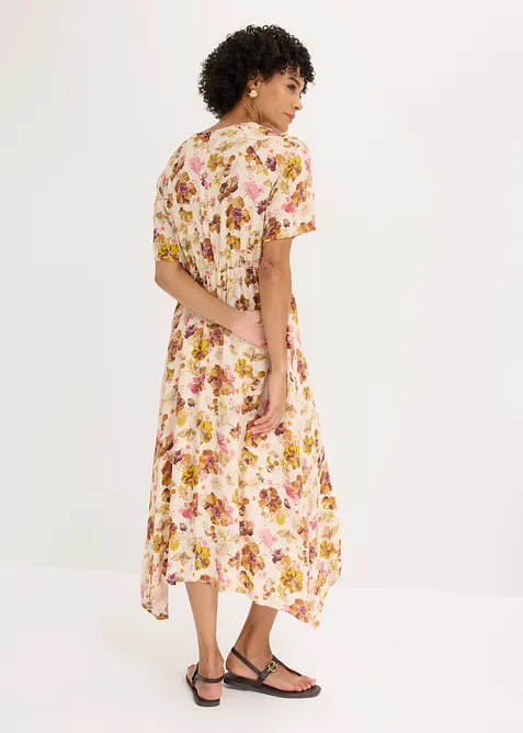 Robe &agrave; base asym&eacute;trique, bonprix