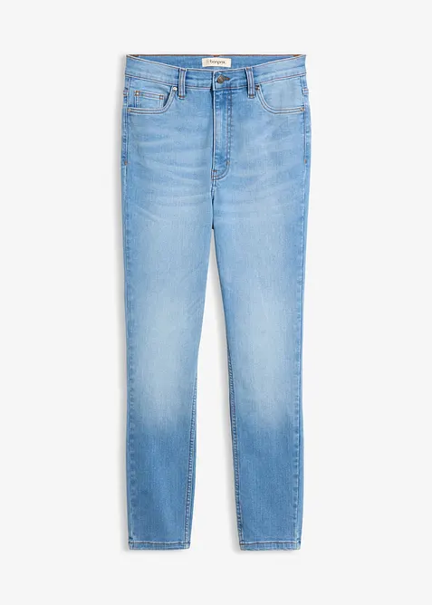 Jean skinny taille haute, cropped, bonprix