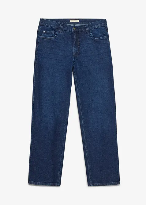 Jean droit extensible, loose, bonprix