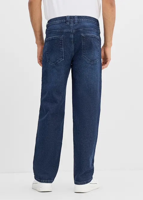Jean droit extensible, loose, bonprix