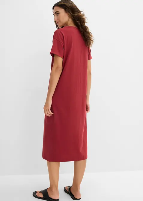 Shirtkleid aus reiner Bio-Baumwolle, bonprix