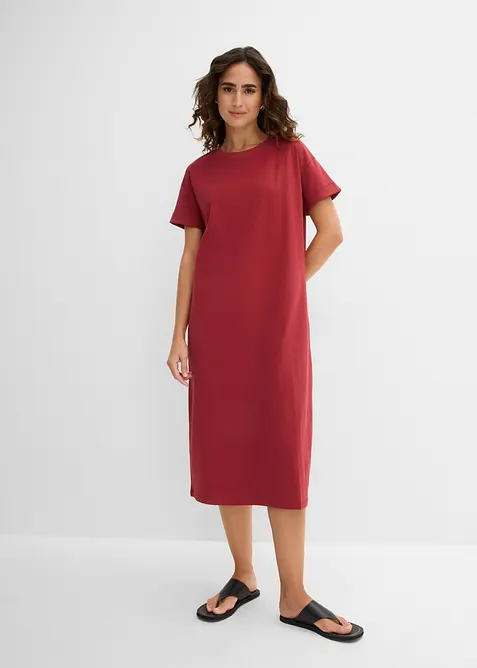Shirtkleid aus reiner Bio-Baumwolle, bonprix