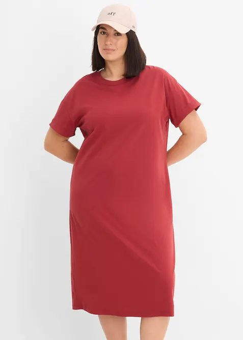 Shirtkleid aus reiner Bio-Baumwolle, bonprix
