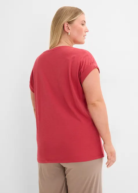 Longshirt aus reiner Bio-Baumwolle (2er Pack), bonprix