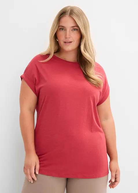 Longshirt aus reiner Bio-Baumwolle (2er Pack), bonprix