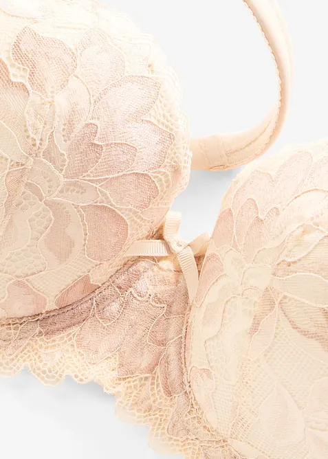 Soutien-gorge &agrave; coques et bretelles rembourr&eacute;es, bonprix
