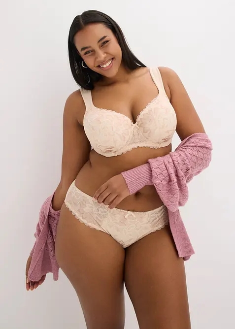 Soutien-gorge &agrave; coques et bretelles rembourr&eacute;es, bonprix