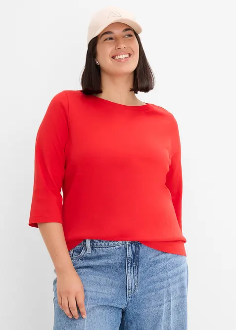 T-shirt &eacute;pais 100% coton, bonprix