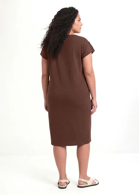 Robe en jersey coton &eacute;pais, bonprix