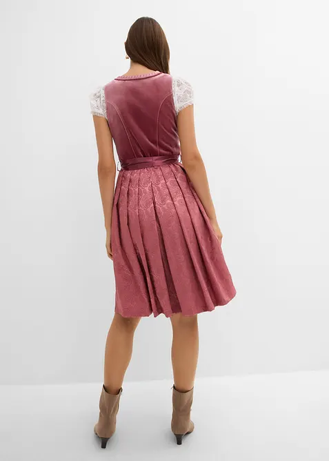 Dirndl mit Pailletten Sch&uuml;rze (2-tlg.Set), bonprix