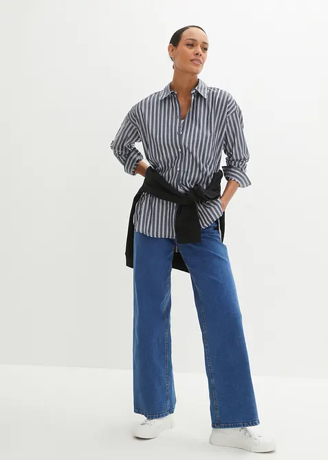 Chemise oversize 100% coton, bonprix