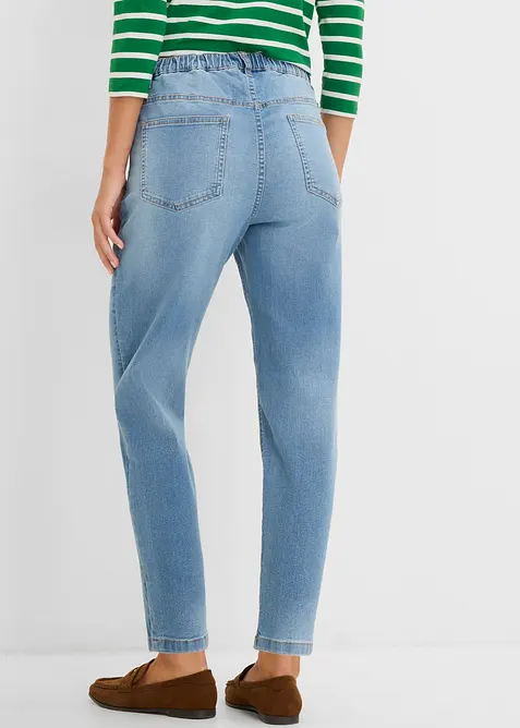 Mom-Jeans High Waist cropped, bonprix