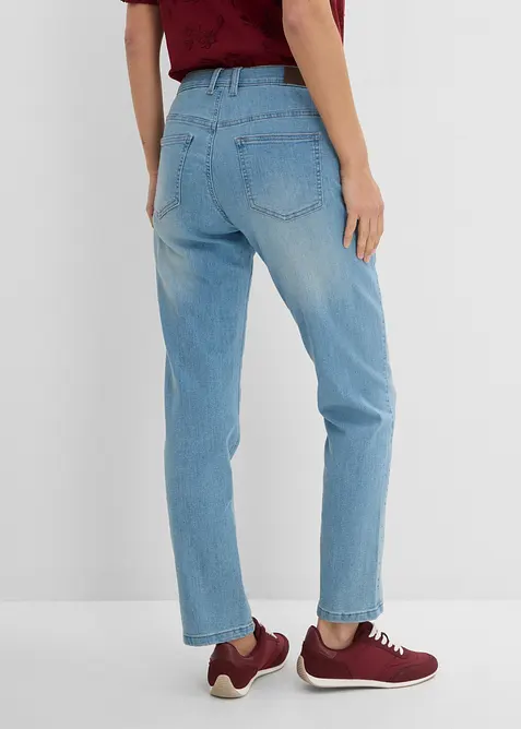 Straight Jeans Mid Waist, Stretch, bonprix