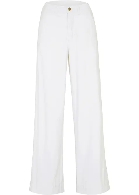 Jean large, extensible, taille haute, bonprix
