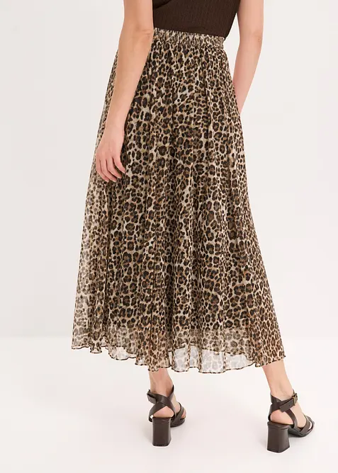 Chiffon-Rock mit Crinkle Effekt, bonprix
