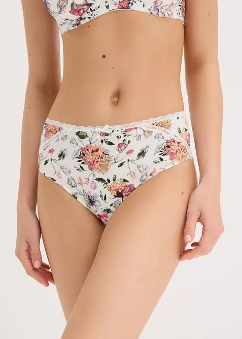 Lot de 4 slips Maxi coton, bonprix